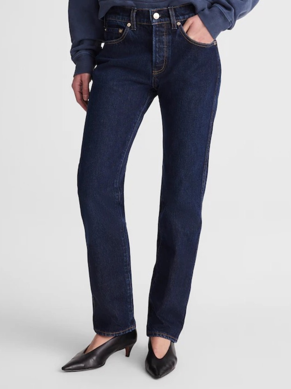 Madewell x Benjamin Talley Smith The Putney Mid-Rise Straight Jean